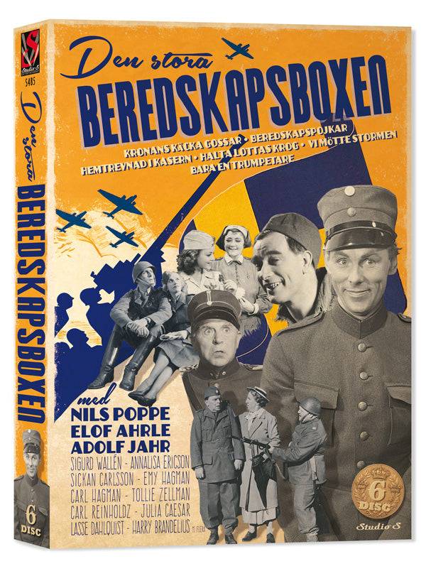 Den stora beredskapsboxen (6-disc) - NY