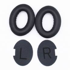 Bose QC25/QC15/QC2/QC35/AE2i Ørepuder til hovedtelefoner, 1 par - Sort