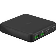 Goobay Laddstation 4-portar USB-A/USB-C - 65W PD/QC3.0 - Svart