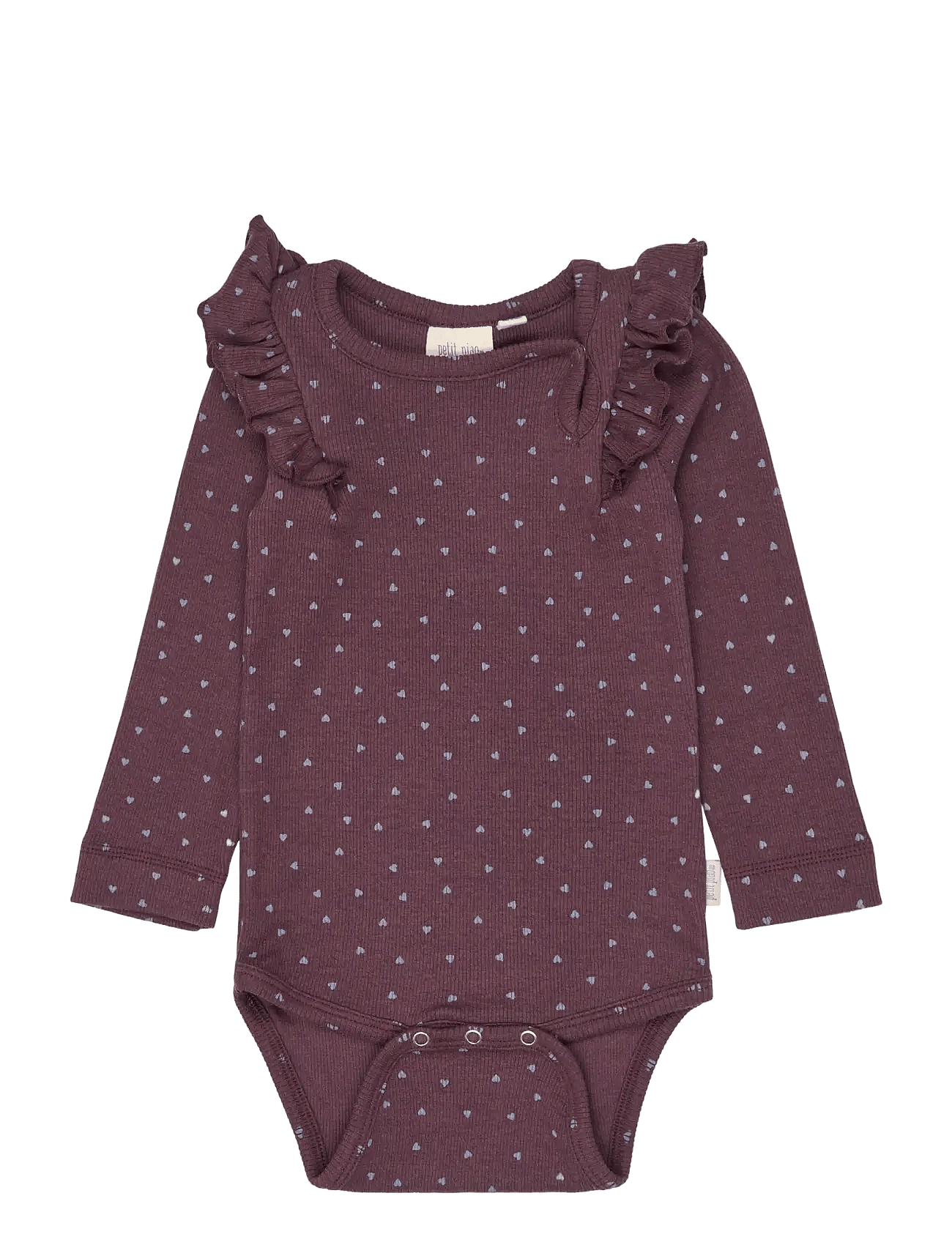 Petit Piao Ppsonja L_S Body - Burgundy - 68