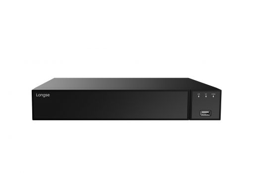 Longse HD NVR netværksvideooptager - 4 x PoE, 4K 8MP - Uden harddisk