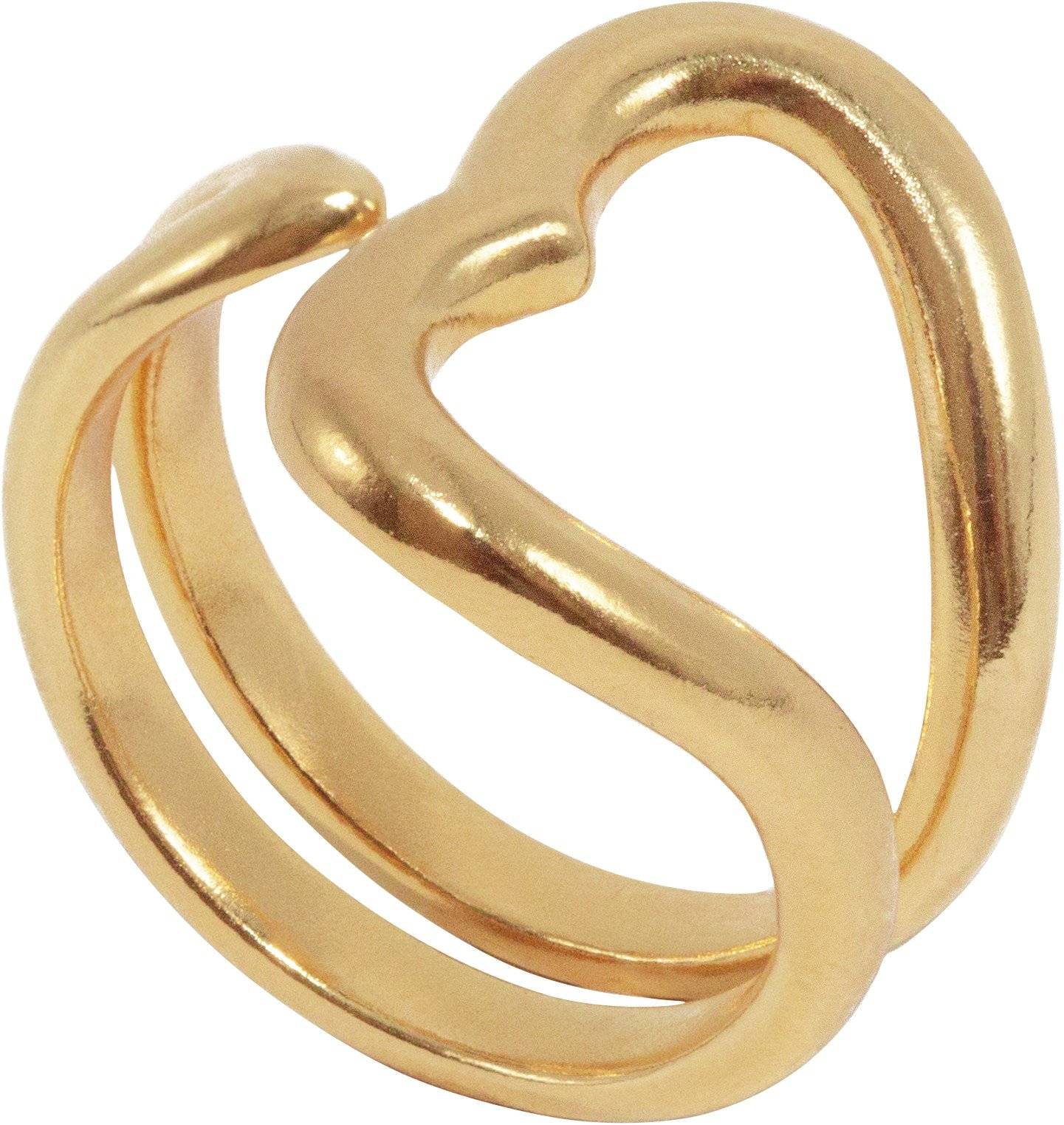 Jane Kønig Open Heart Ring Dam Ringar Stl. 54  - Guld (54)