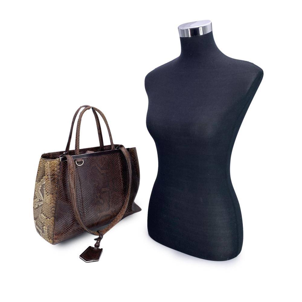 Fendi Vintage Tote Stl. - Totebags Från Magasin - Brown (L 35.6cm x W 15.2cm x H 26.7cm)