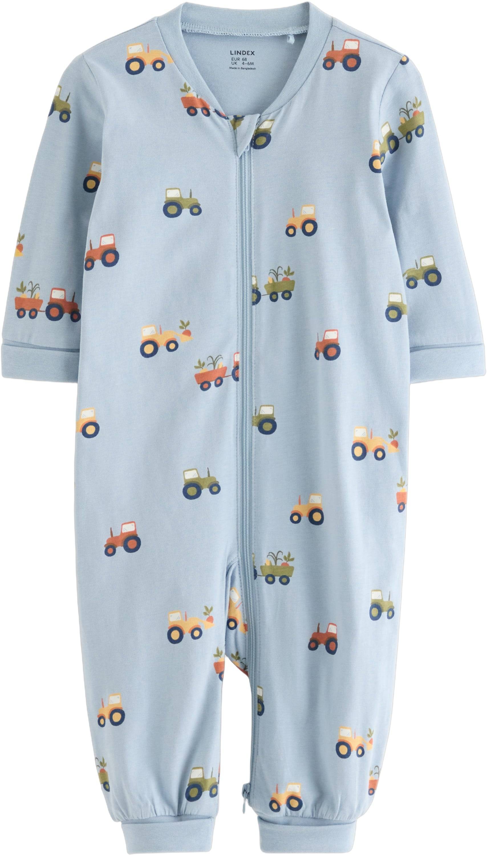 Lindex Pyjamas Stl. 74 unisex - Pyjamasar Och Sovplagg Från Magasin - Blue (74)