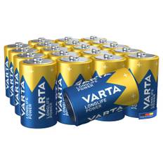 VARTA Longlife Power D batteri SCAND, 20-pack