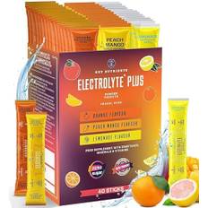 Key Nutrients Elektrolyte Pulver - 3 Geschmacksrichtungen - 40 Portionen - Elektrolyte Ohne Zucker - Keto Elektrolyt Pulver : Glutenfreies Ohne Zucker - Zusatz: Magnesium, Kalium - Electrolyte Powder