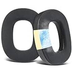 SOULWIT Kylande Gel Earpads för Bowers & Wilkins PX8/PX7 S2/PX7 S2e Over-Ear Hörlurar (Passar inte PX7), Öronkudde Earpads Hörlursdynor med Högdensitets Bullerisoleringsskum - Svart