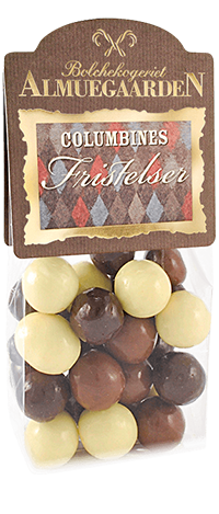 Almuegaarden - Chokolade-hasselnødder, 110g