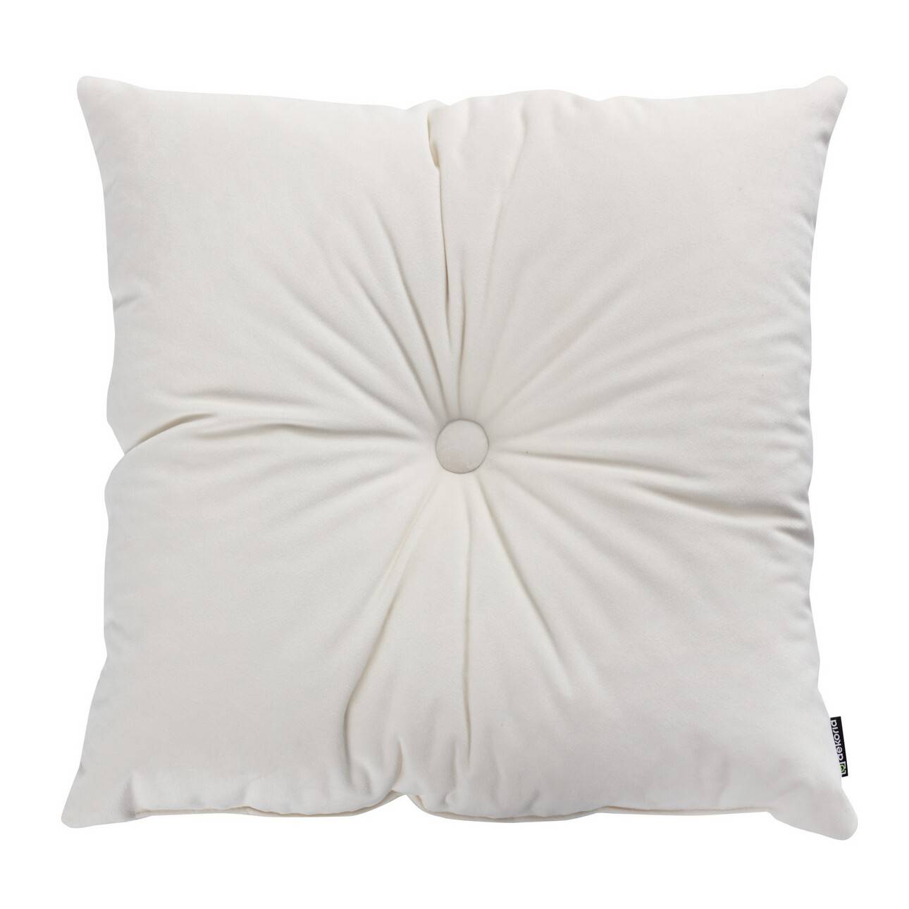 Velour kudde, OffWhite, 40 x 40 cm , Velvet