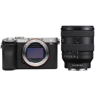 Sony Alpha 7C R (ILCE-7CR) + 20-70mm f/4.0 G  silver