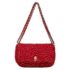 BECKSÖNDERGAARD Boucle Hollis Bag |Röd |One Size