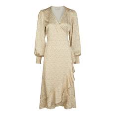 Neo Noir - Kjole - Eva Soft Floral Dress - Dusty Yellow