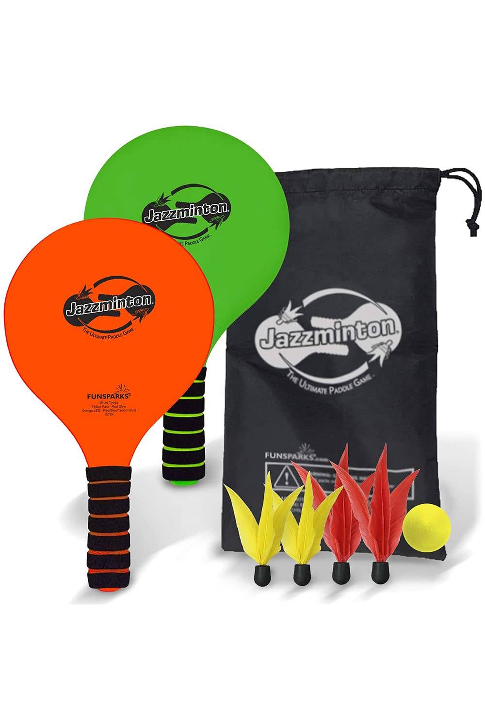nationwide bestseller badminton Jazzminton Select Badminton also usable for table tennis and includes racket and perfect for family and indoor and