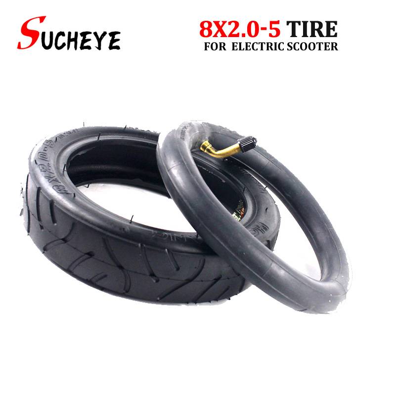 8 inch 8X2.0-5 Pneumatic Tire Inner Tube  Outer Tyre for Electric Scooter Baby Trolley  8x2.0-5