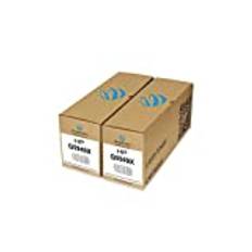 2X Q5949X, 49X svart Duston toner kompatibel med HP Laserjet 1320 1320 N 1320 NW 1320 TN 3390 3392