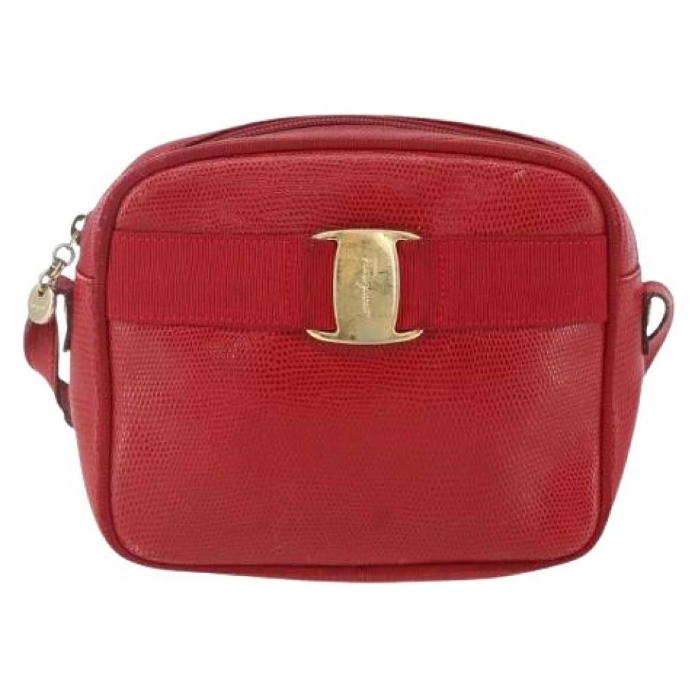 Salvatore Ferragamo Pre-owned - Pre-owned Läder Cross Body Väska Vintage - Dam - ONE Size - Läder