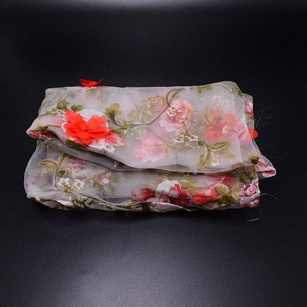 Polyester-Organza-Stoff