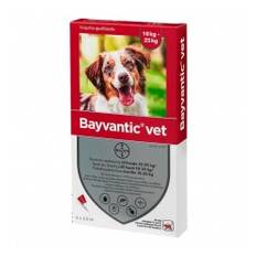 Bayvantic Vet. Hund 10-25 kg 4x2,5 ml.