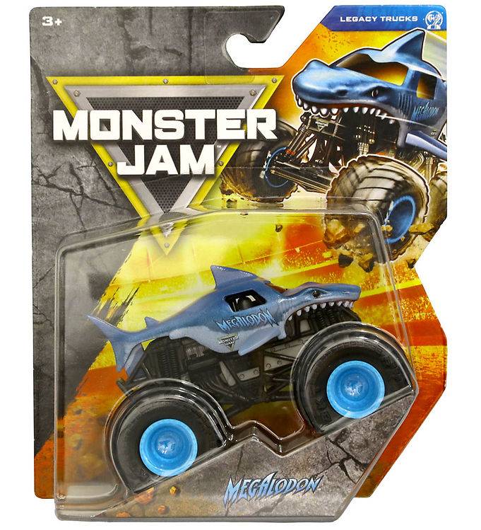 Monster Jam Bil - Legacy Trucks - 1:64 - Megalodon - Monster Jam - OneSize - Bil