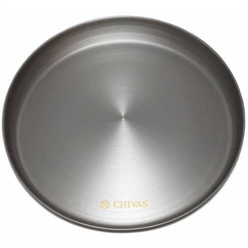 Chivas Regal serveringsbakke, stål.