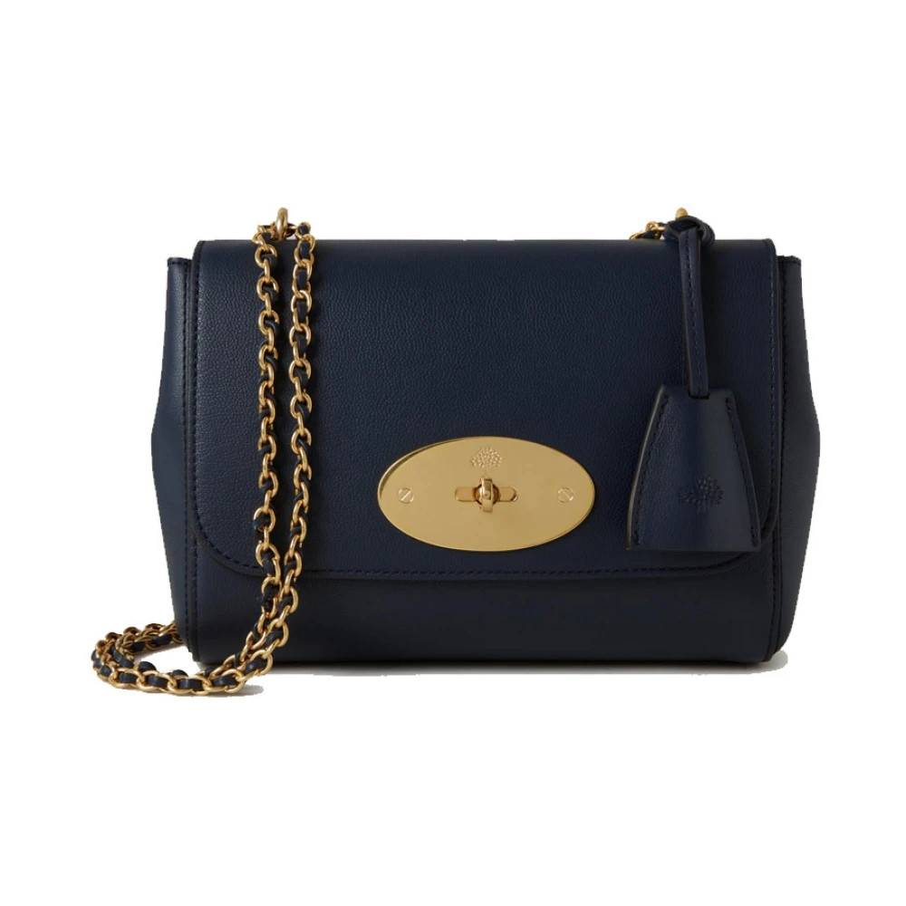 Mulberry Nat Himmel Læder Skuldertaske - Tasker - Dame - Blå - ONE SIZE - Uld