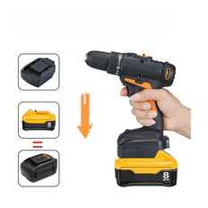Battery Adapter for Dewalt 20V DCB Series Battery Conversion for WORX 20V 6PIN Lithium Battery Tool