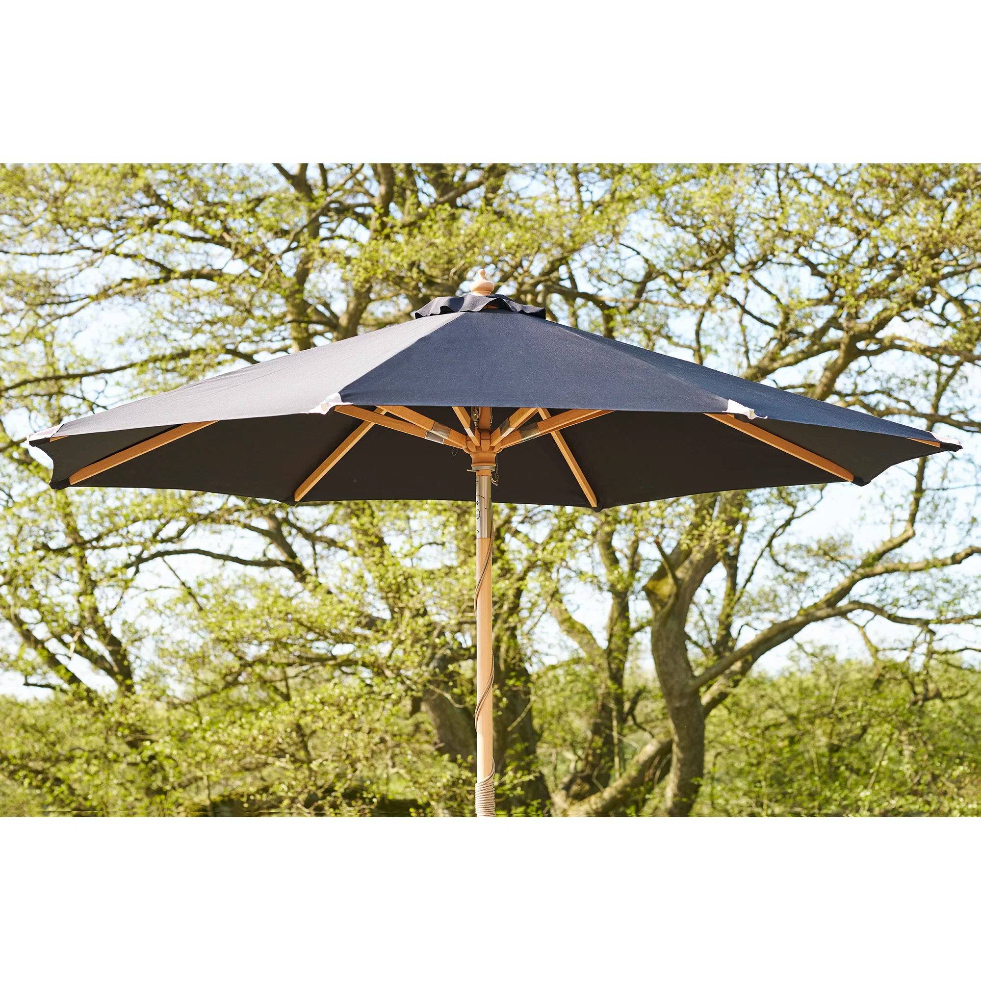 Luksus Parasol med knæk | sort |.