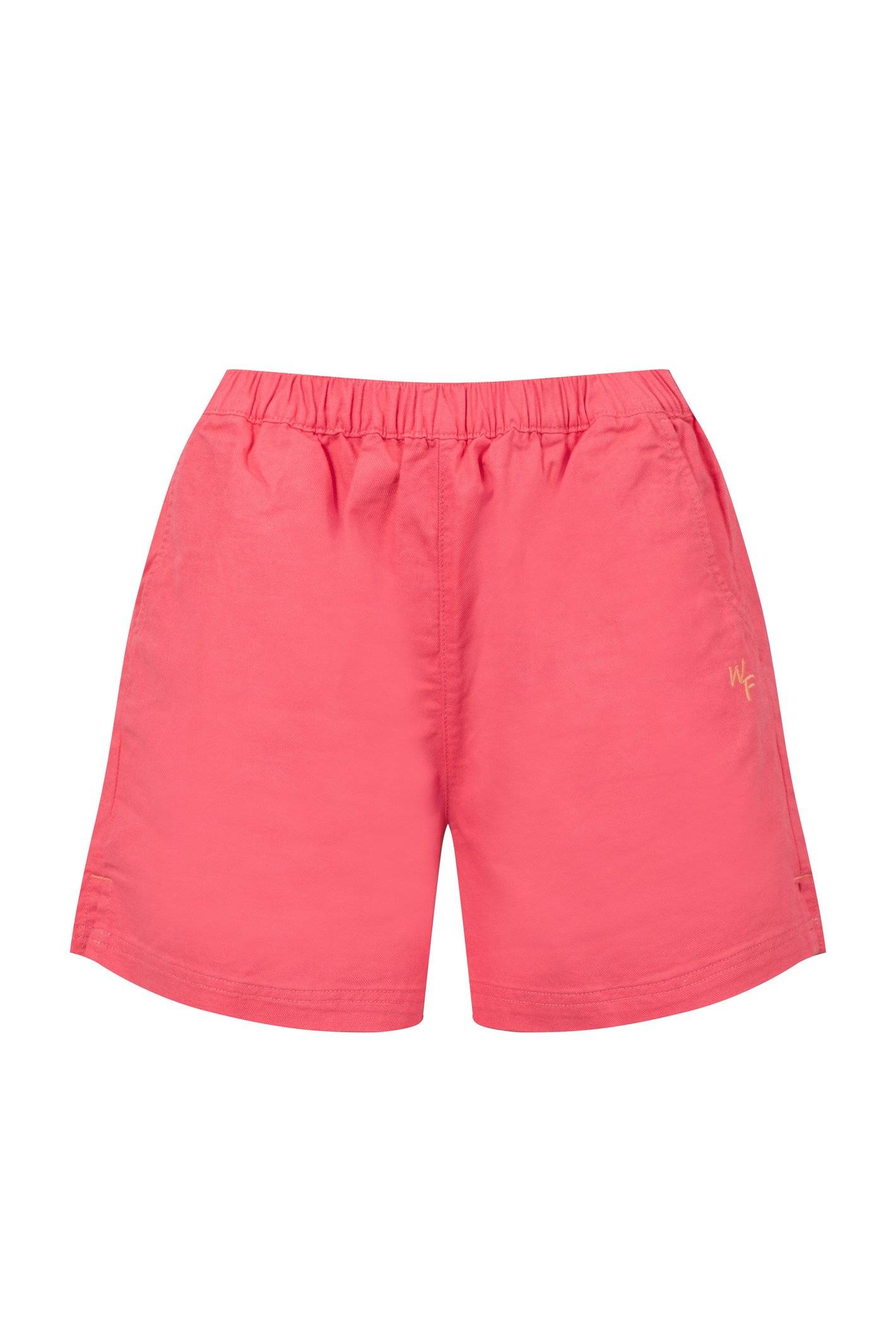 Weird Fish Jardin Cotton Twill Shorts Flamingo Size 10