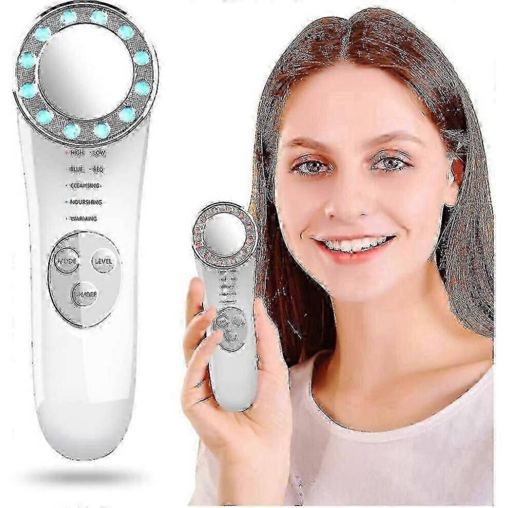 Anti-rynke anti-aging ansigtsmassageenhed, ultralydsmassage