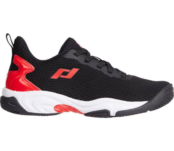 BB Slam XIII JR inomhusskor, BLACK/RED, Barn, 38