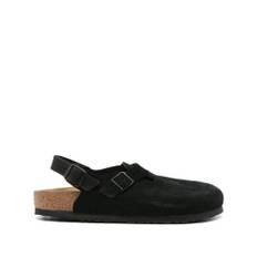 Birkenstock, Skor, Herr, 40 EU, Mocka, Mjuk Mocka Ankelrem Träsko