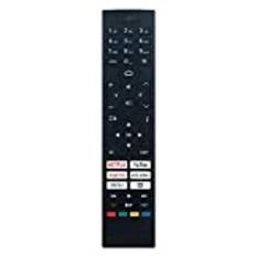 Ny RC45157 fjärrkontroll ersättning – 30109080 RC45157 TV ersättningsfjärrkontroll passar till JVC TV RC45157/30109080 LT-39VAH3055 LT-42VAF3055 LT-43VAF3055 för Toshiba CT-856444444 Fjärrkontroll