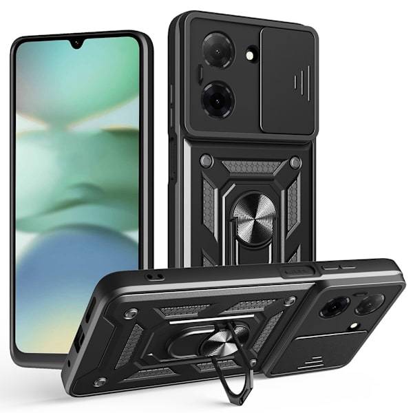 Xiaomi Redmi A5 Skal CamShield Hybrid Ring Svart