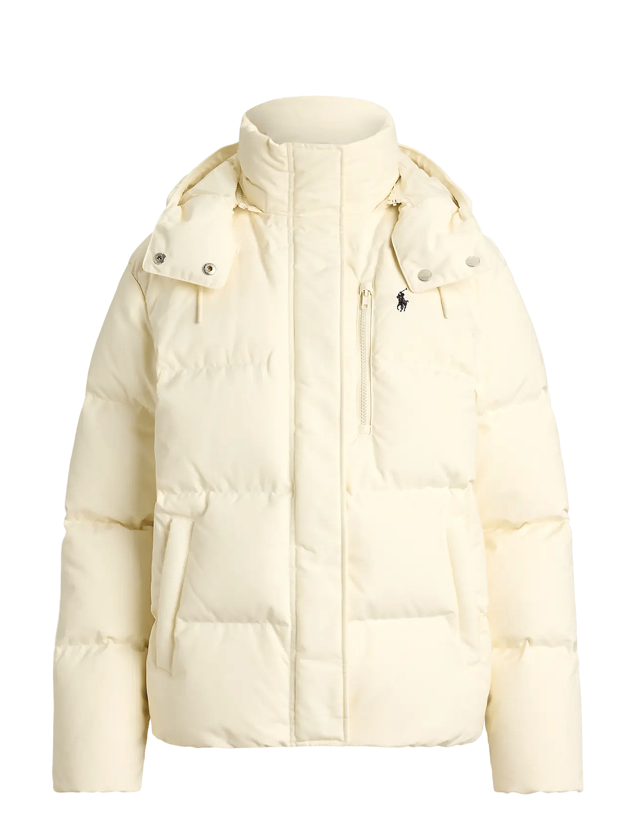 Polo Ralph Lauren Mid-Weight Down Puffer Jacket - Cream - XS