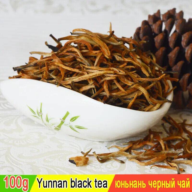 2023 Nytt Fengqing Dian Hong berömt Yunnan svart te, ekologiskt te Dianhong 100 g