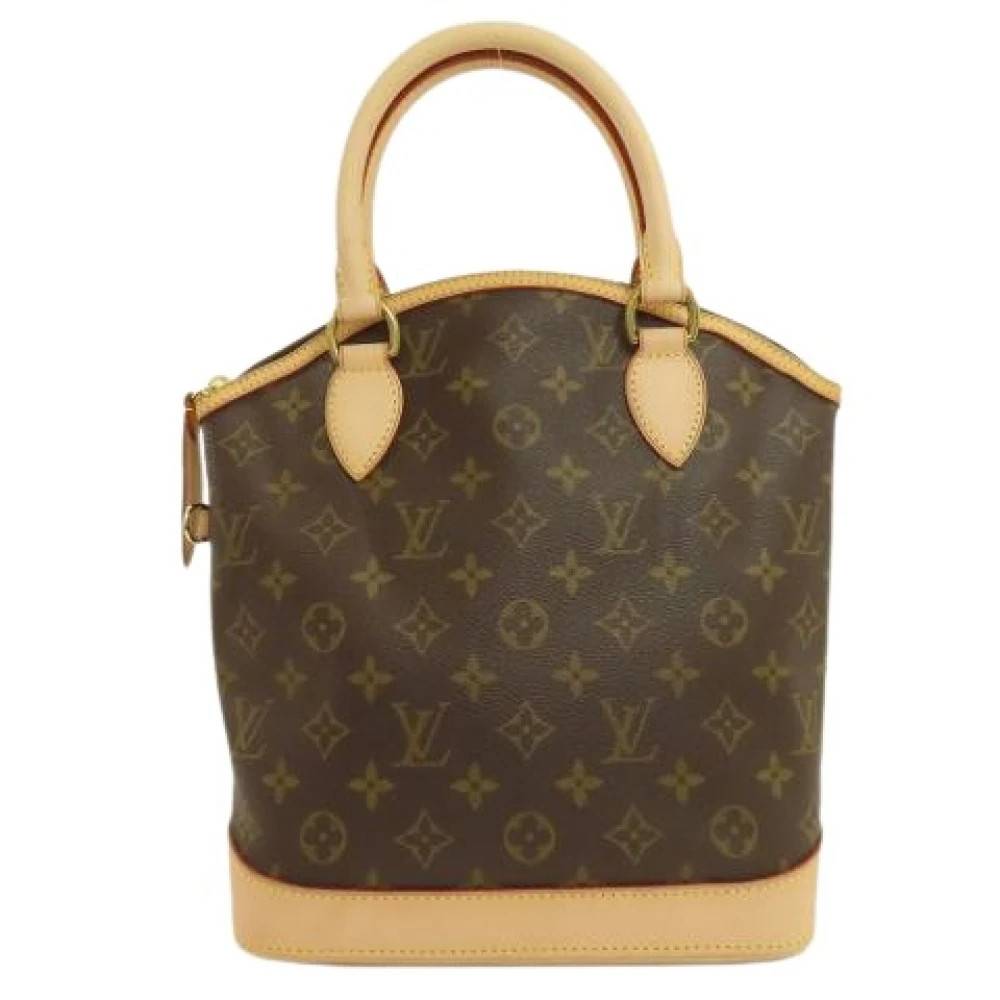 Louis Vuitton Vintage Pre-owned Håndtaske - Vintage - Dame - Brun - ONE SIZE - Tyl