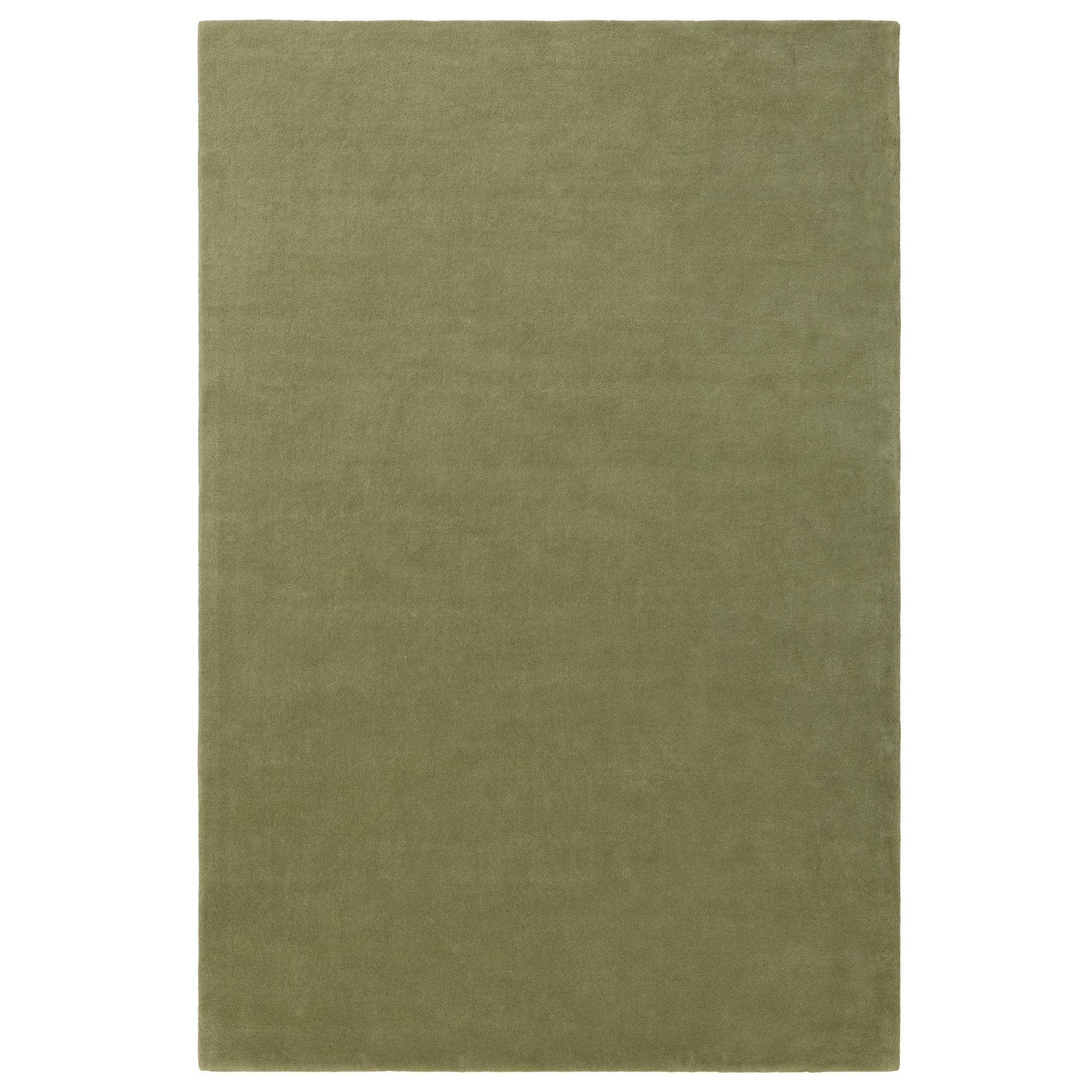 NOGA - Origin Solid 170 x 240 cm Hand Tufted Rug Evergreen - Uld tæpper - Grøn - Uld
