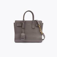 SAINT LAURENT Nano Sac de Jour Bag - Grey