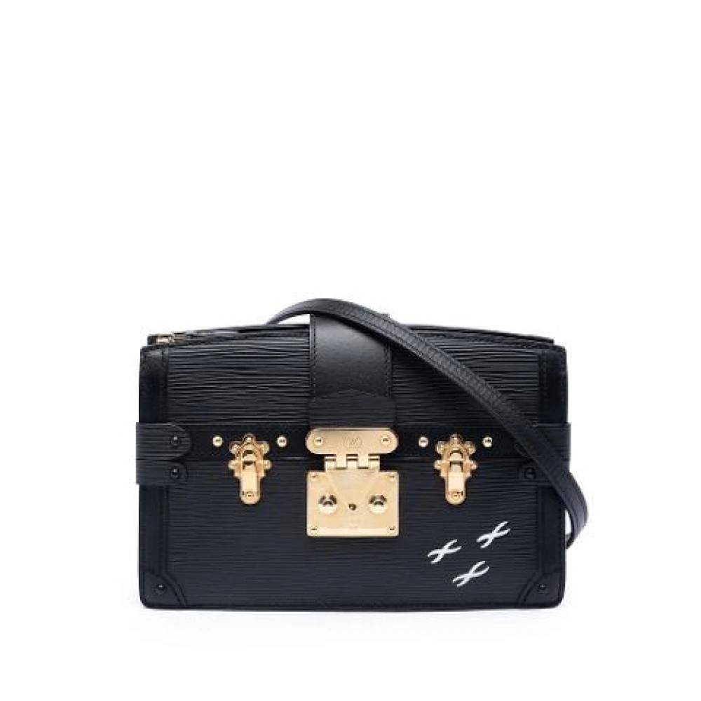 Louis Vuitton Vintage Pre-owned Trunk Clutch - Vintage - Dame - Sort - ONE SIZE - Uld