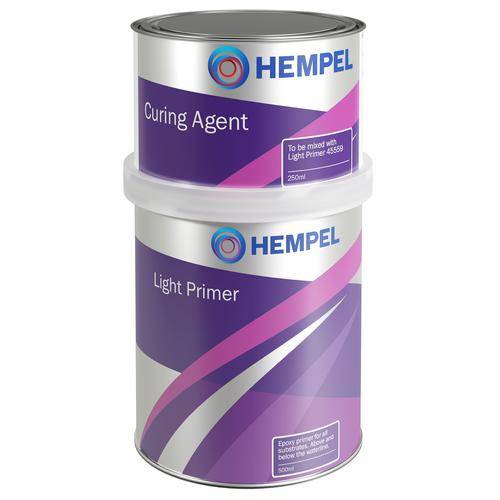 Hempel light primer 0,75 liter - Stone Grey 12170