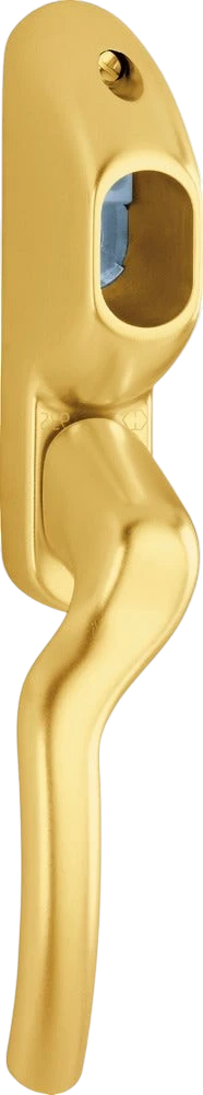 Låsbart handtag till fönster / altandörr HOPPE Tokyo 0710VK/93S-Guld (F3) / Vänster / 8 x 53 mm
