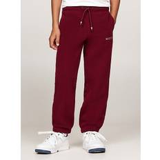 Hilfiger Monotype Polar Fleece Joggers - BURGUNDY - 86 cm