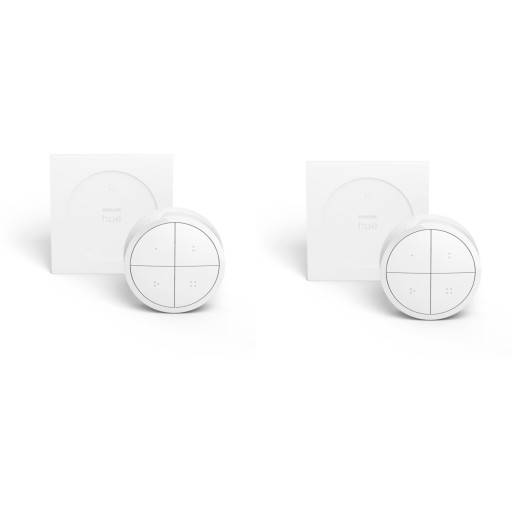 Philips Hue Tap Dial vægkontakt, hvid, 2-pak