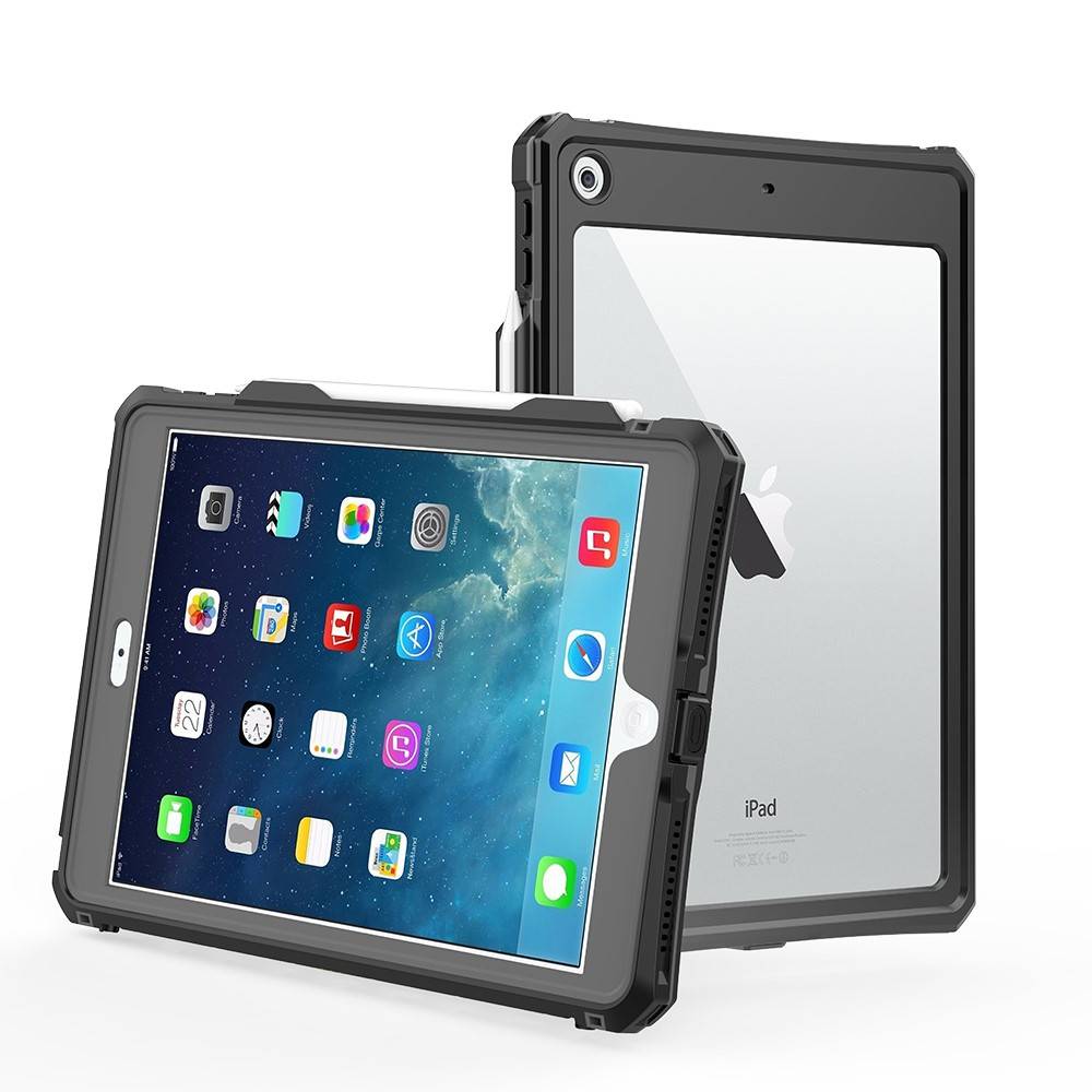 iPad 10,2" 2019/2020/2021 Vandtæt Cover IP68 - Sort