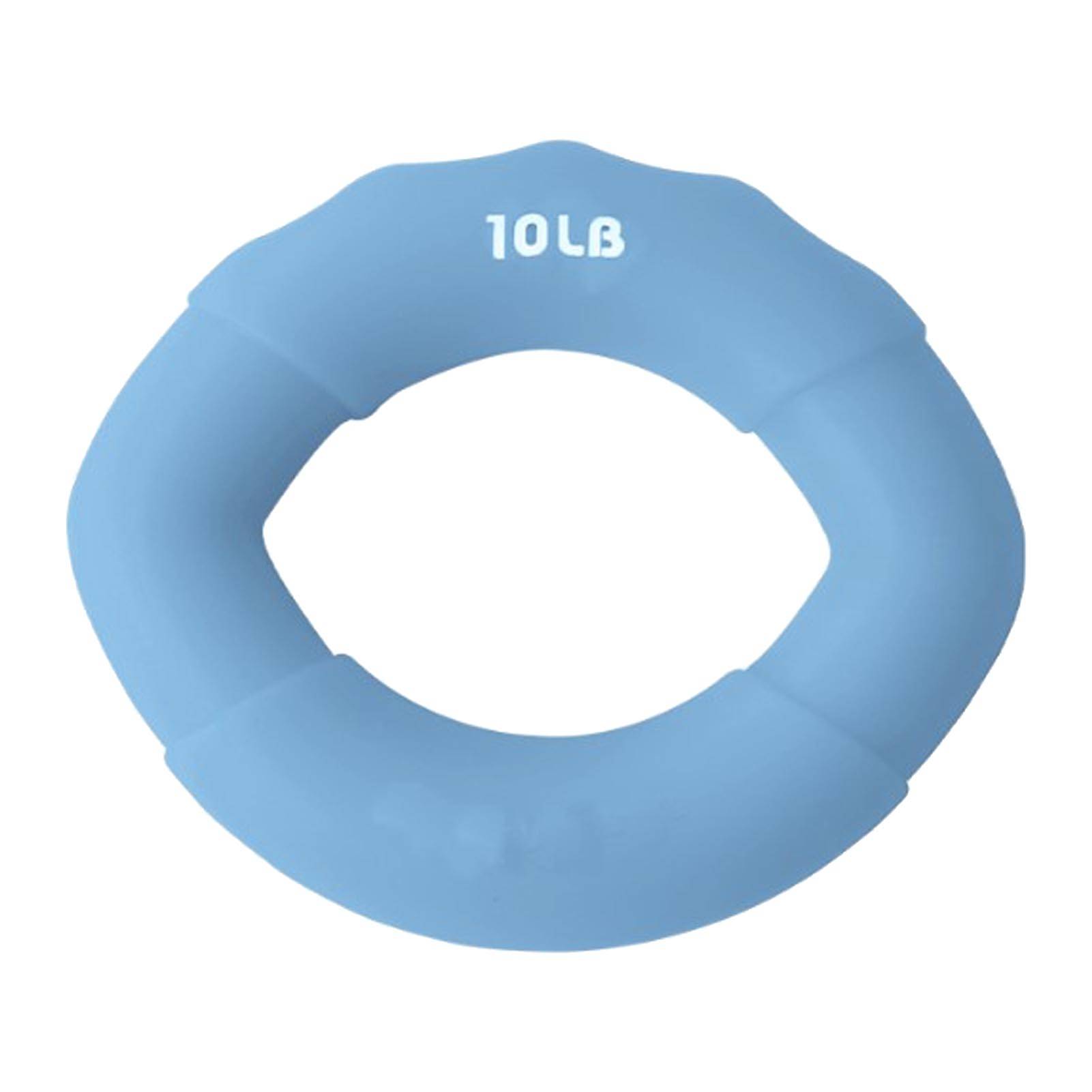 Handgreppsstärkare Ring Multifunktionell Silikongummi Portabel Fingerstyrketräningsring