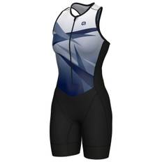 Alé Women's Triathlon Horizon Sleeveless Skinsuit Cykelheldragt Damer størrelse M farve sort