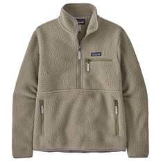 Patagonia Women's Retro Pile Marsupial Fleecetröjor Dam Storlek XS Färg beige