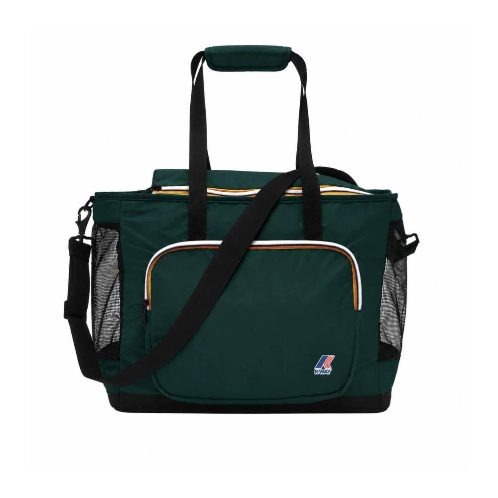 K-Way Le Vrai 4.0 Marley Skuldertaske - Tasker - Herre - Grøn - ONE SIZE - Uld