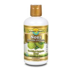 Dynamic Health Noni Juice Tahitian Certified Organic , 32Oz