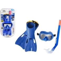 Bestway dykning Blå maske, svømmefødder, slange Bestway 25039